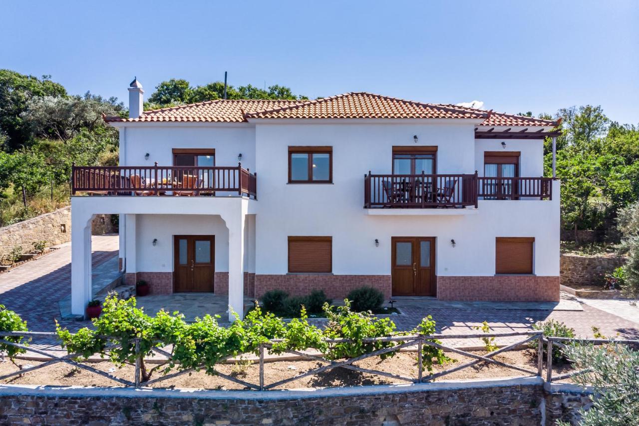 Villa Margini, Aegean Views , Pool Villa, Skopelos Luaran gambar