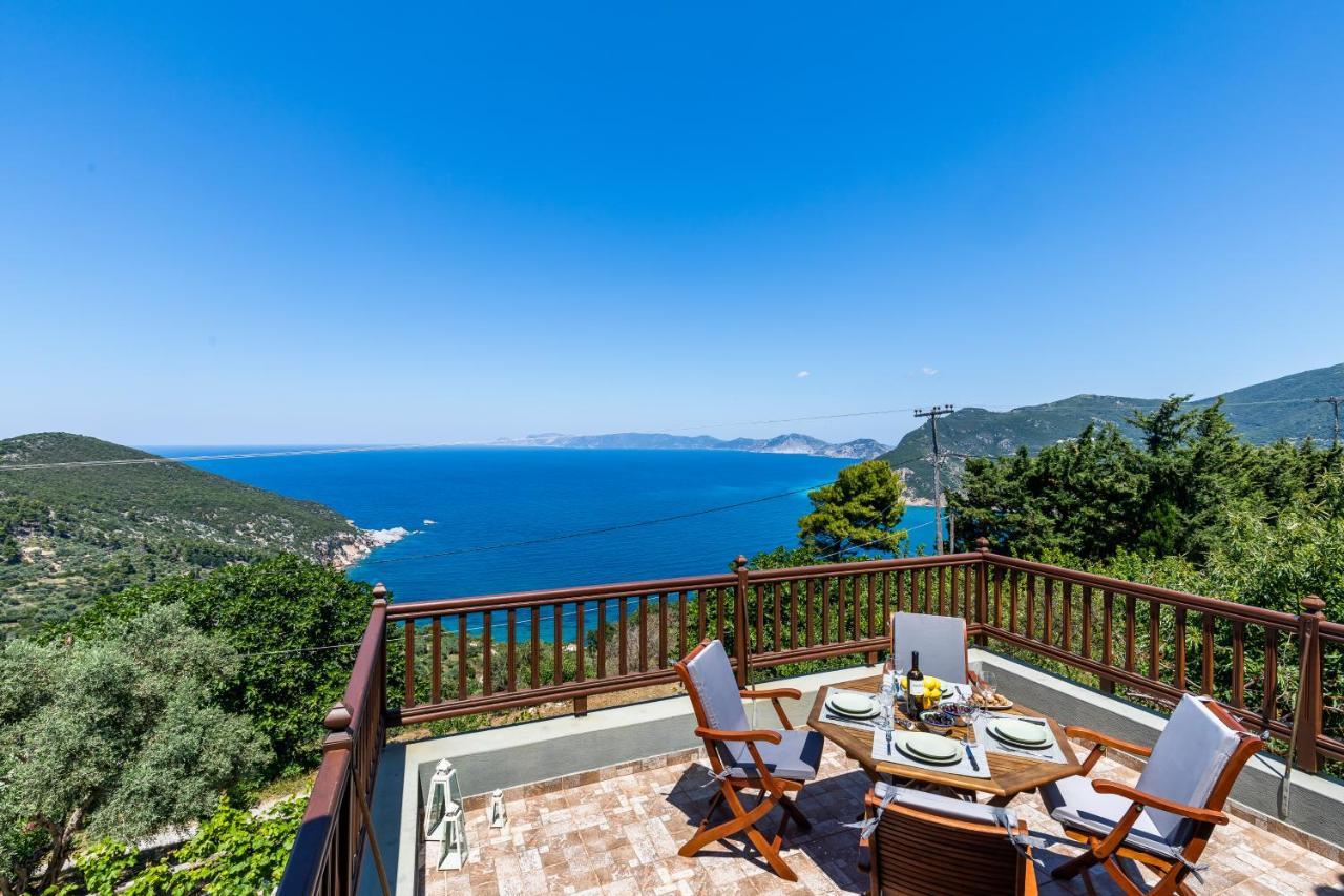 Villa Margini, Aegean Views , Pool Villa, Skopelos Luaran gambar