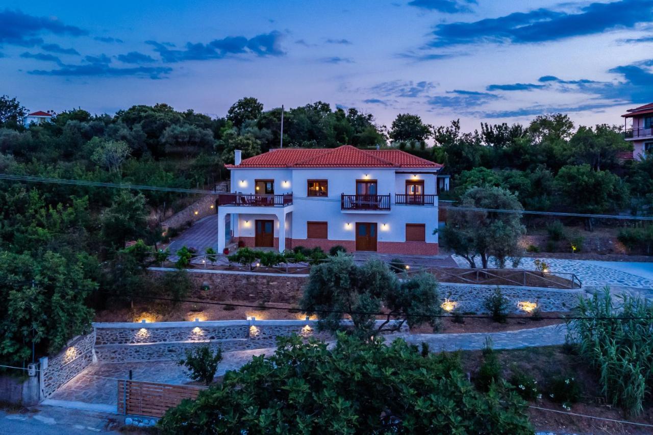 Villa Margini, Aegean Views , Pool Villa, Skopelos Luaran gambar
