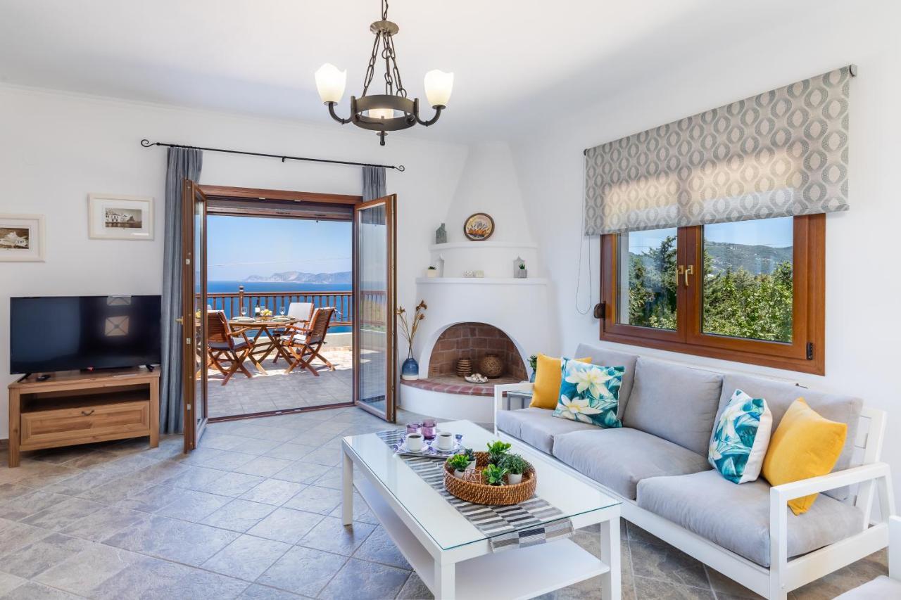 Villa Margini, Aegean Views , Pool Villa, Skopelos Luaran gambar