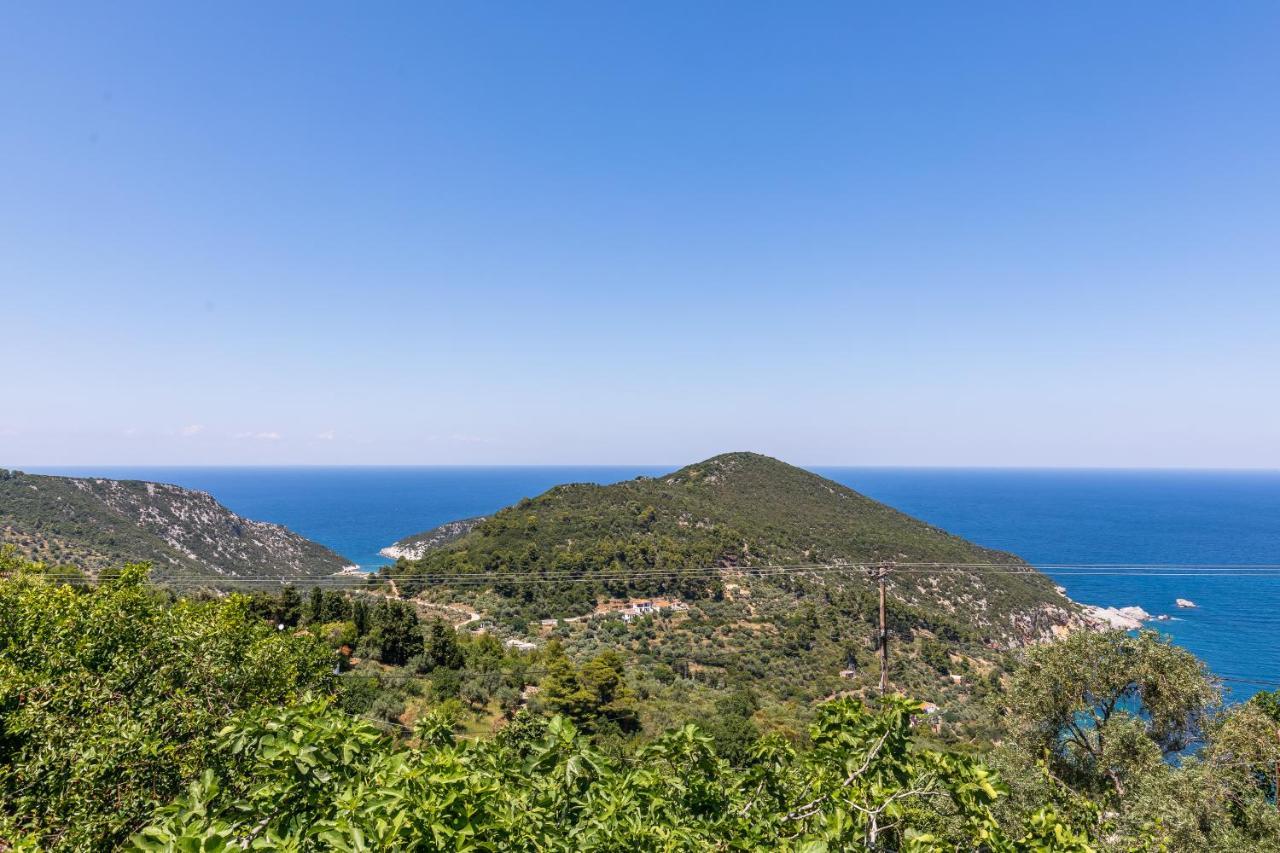 Villa Margini, Aegean Views , Pool Villa, Skopelos Luaran gambar