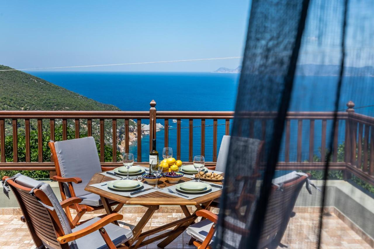 Villa Margini, Aegean Views , Pool Villa, Skopelos Luaran gambar